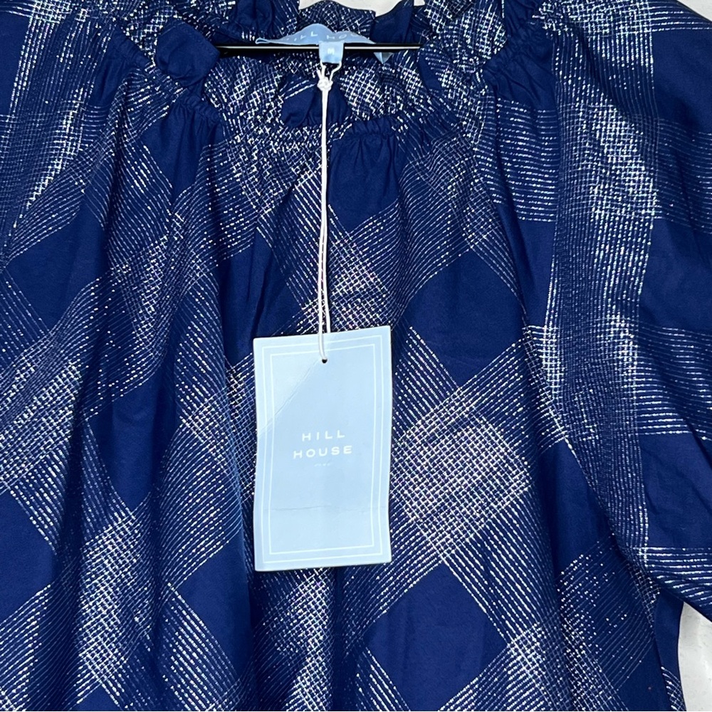 NEW Hill House The Katherine Glitter Check Navy
Nap Dress, size M - Picture 5 of 6
